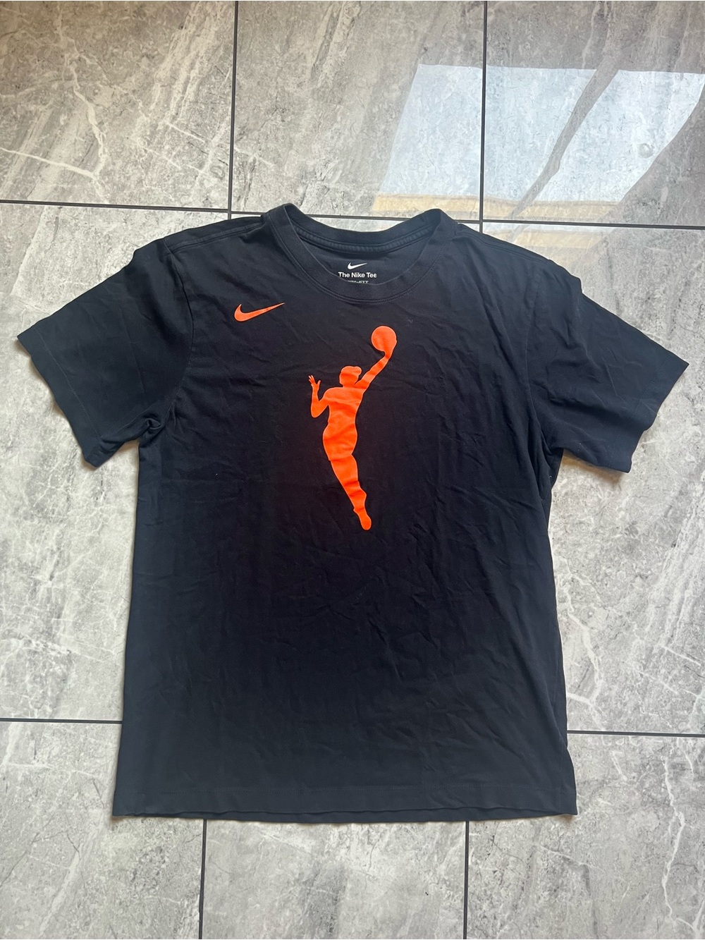 Nike Dri-Fit WNBA Team 13 Logowoman TShirt Black Orange Basketball Mens Womens M